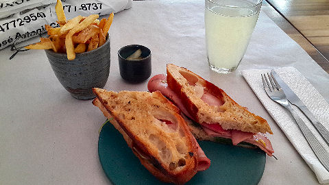 La Alacena - mortadella sandwich