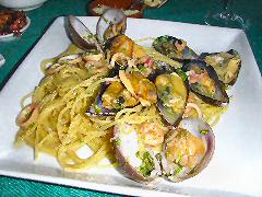 La Albahaca - spaghetti with shellfish