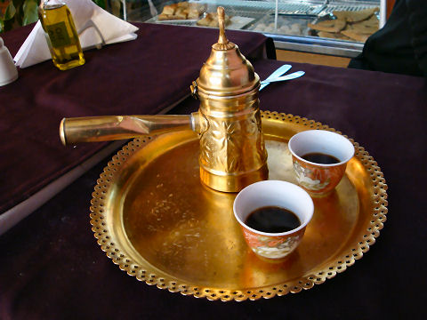 La Alhambra - coffee service