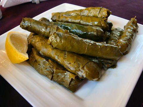 La Alhambra - stuffed grape leaves