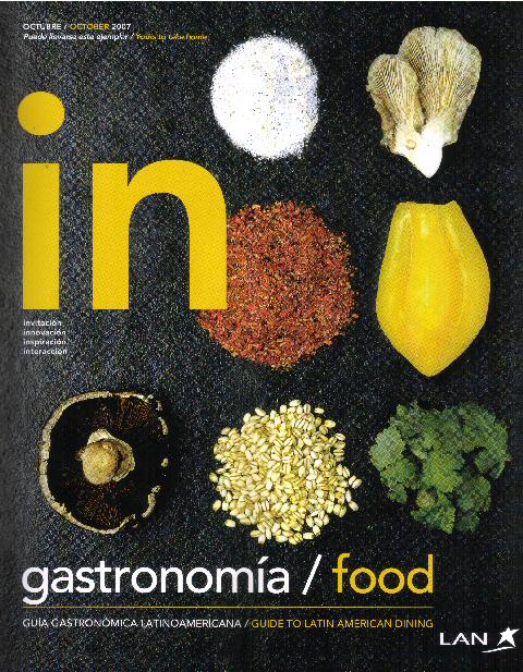 in magazine gastronomy issue