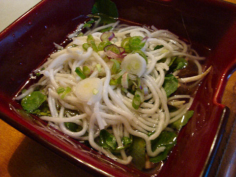 Laotian noodle soup
