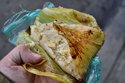 Humitas in La Paz