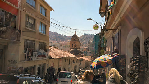 La Paz streets