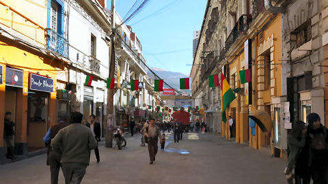 La Paz streets