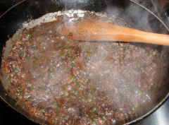 Porcini and chive duxelles