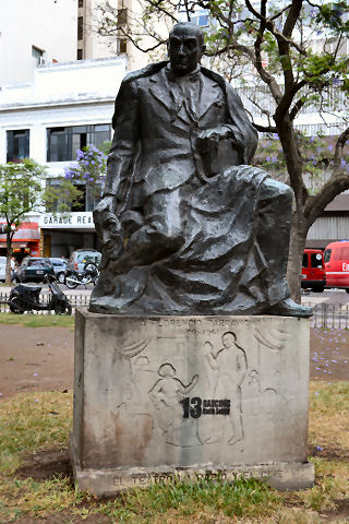 Plaza Lavalle - Florencio Parravicini