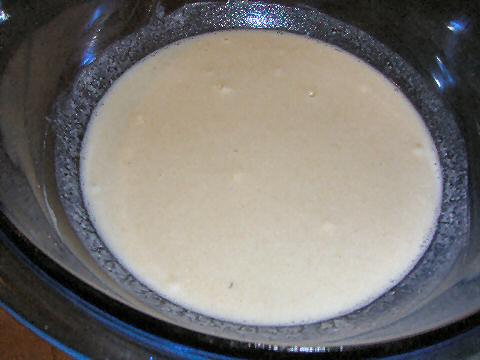 liquid levain - in the beginning