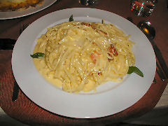 Machu Picchu’s Grill - spaghetti carbonara