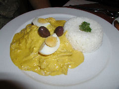 Machu Picchu’s Grill - aji de gallina