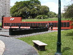 Changing of the guard at Malvinas memorial