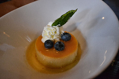 Mayan Cafe - dulce de leche flan