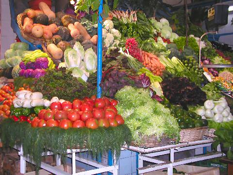 Mercado del Progreso - vegetable market