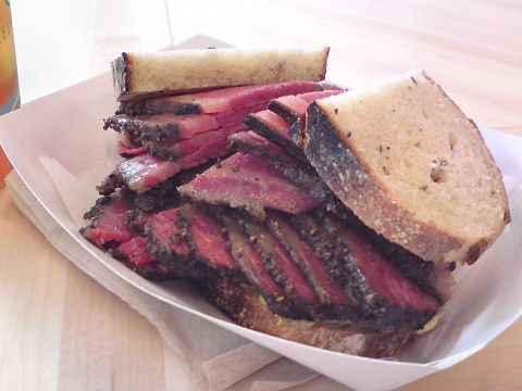 Mile End Sandwich - smoked meat