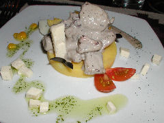 Moche - causa de pulpo