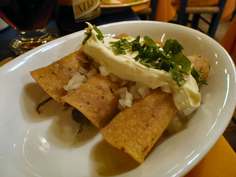Mole Tacos Fonda Mexicana - dorado tacos