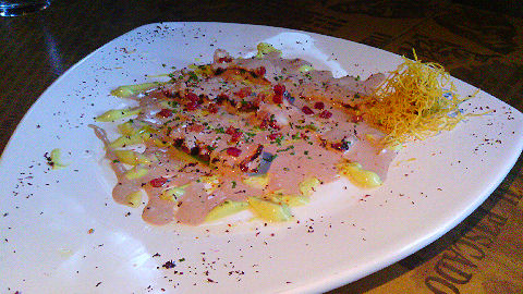 Mullu - octopus carpaccio