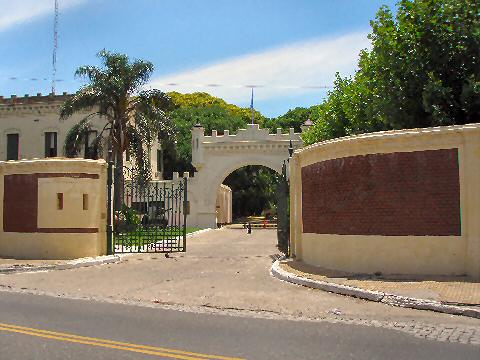 The entrance to the Museo Historico del Ejercito Argentino