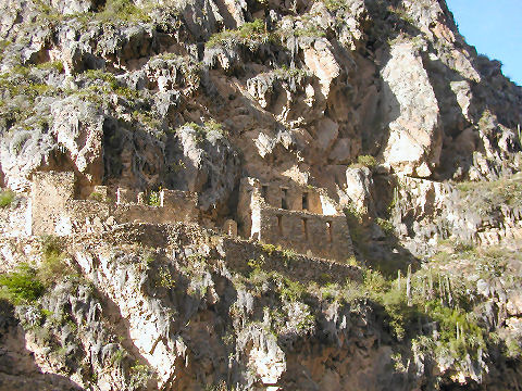 Ollantaytambo ceremonial temples