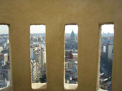 Congreso from Palacio Barolo