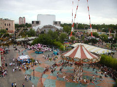 Parque de la Costa from the Ferris Wheel