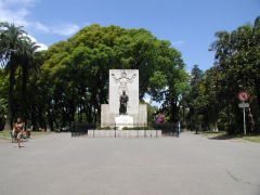 Entrance to Parque Lezama