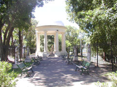 Pathway in Parque Lezama