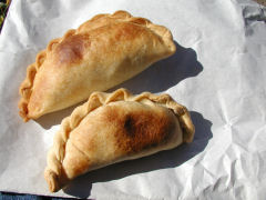 Homemade empanadas