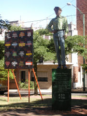 Statue of Federico Moura