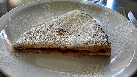 Partenope - nutella pizza