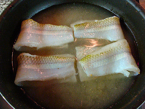 Filetes de Pejerrey con Salsa Rosada