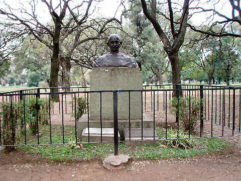 Bust of Mahatma Gandhi