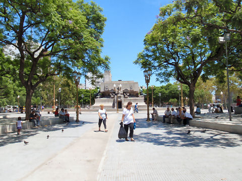 Pueyrredon walk - Plaza Miserere