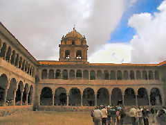 Q’oricancha courtyard