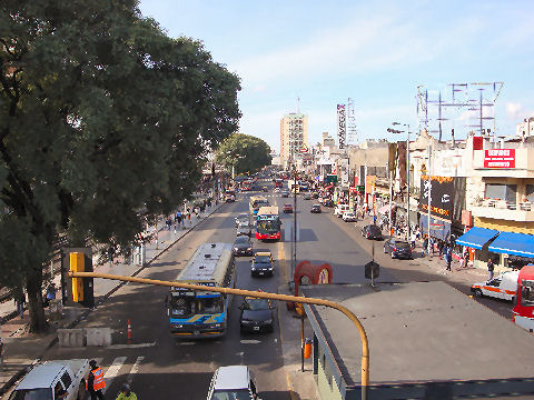 The last stretch of Av. Rivadavia