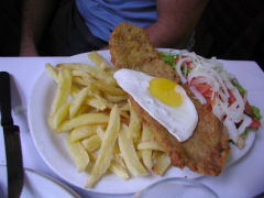 Rodi - milanesa ternera al caballo