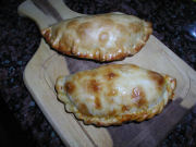 Salmon and tuna empanadas