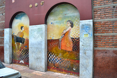 Mural on Sarmiento