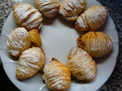 Sfogliatelle practice