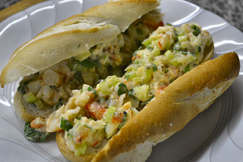 Shrimp Salad Sandwiches