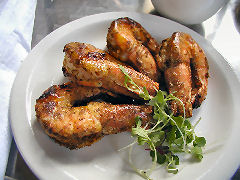 Tabla Bread Bar - black pepper shrimp