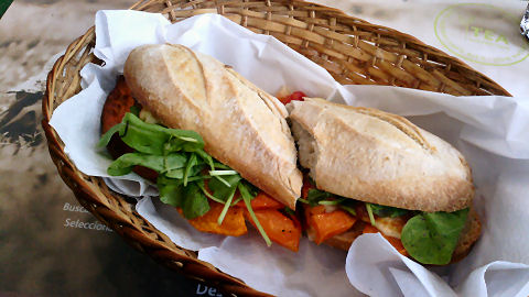 Tea Connection - calabaza sandwich