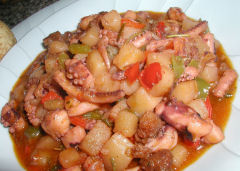 Squid Tentacle & Chorizo Stew