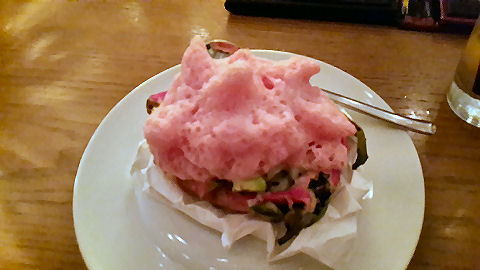 The Bazaar - dragonfruit ceviche