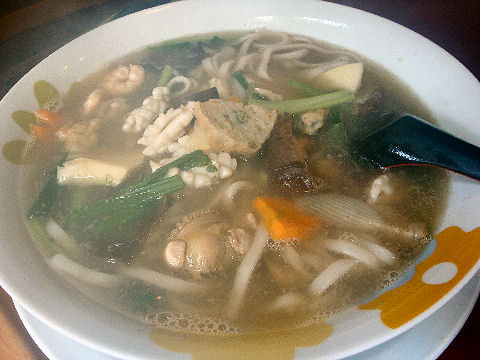 Todos Contentos - seafood noodle soup