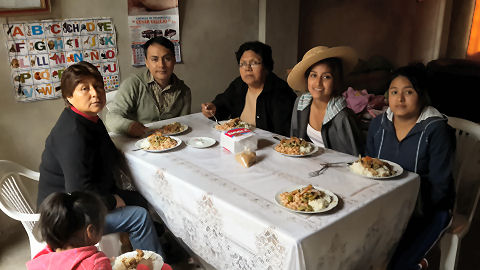 Adobo de chancho lunch