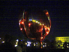 Closing of the UN Plaza flower