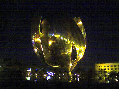 Closing of the UN Plaza flower