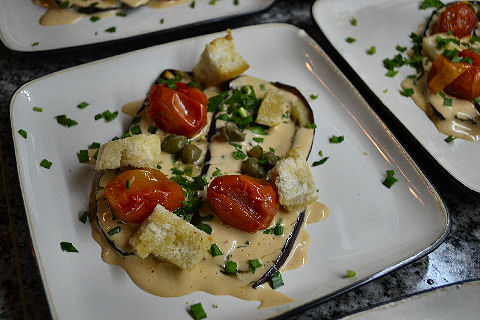 Eggplant Tonnato