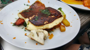 Lincoln Kitchen & Bar - grilled haloumi